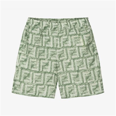 baby boy fendi shorts|Fendi reflective shorts.